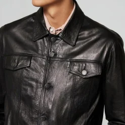 A.S.98 #N/A-LEADERJACKEN BRUCE NERO