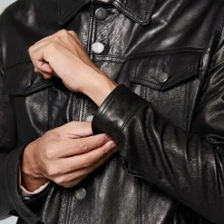 A.S.98 #N/A-LEADERJACKEN BRUCE NERO