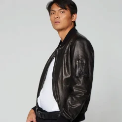 A.S.98 #N/A-LEADERJACKEN JAMES NERO