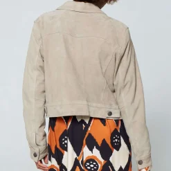 A.S.98 Jacken-LEADERJACKEN JASON GRIGIO CHIARO