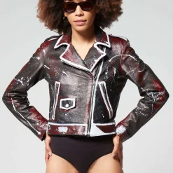 A.S.98 Jacken-LEADERJACKEN KATY NERO