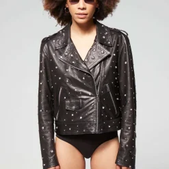 A.S.98 Jacken-LEADERJACKEN KATY NERO